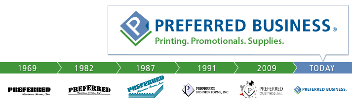 Preferred Business of Elmsford - History - Printing. Promotional Items. Supplies.